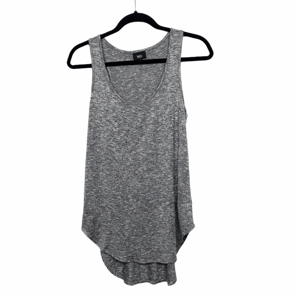 Mossimo Gray Hi Low Hem Tank Top